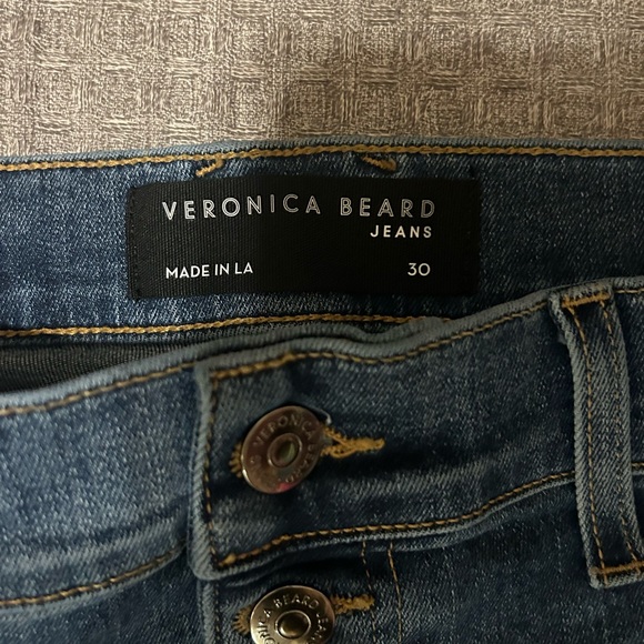 💕VERONICA BEARD💕 Ryleigh Slim-Straight Jeans size 30 - Picture 4 of 10